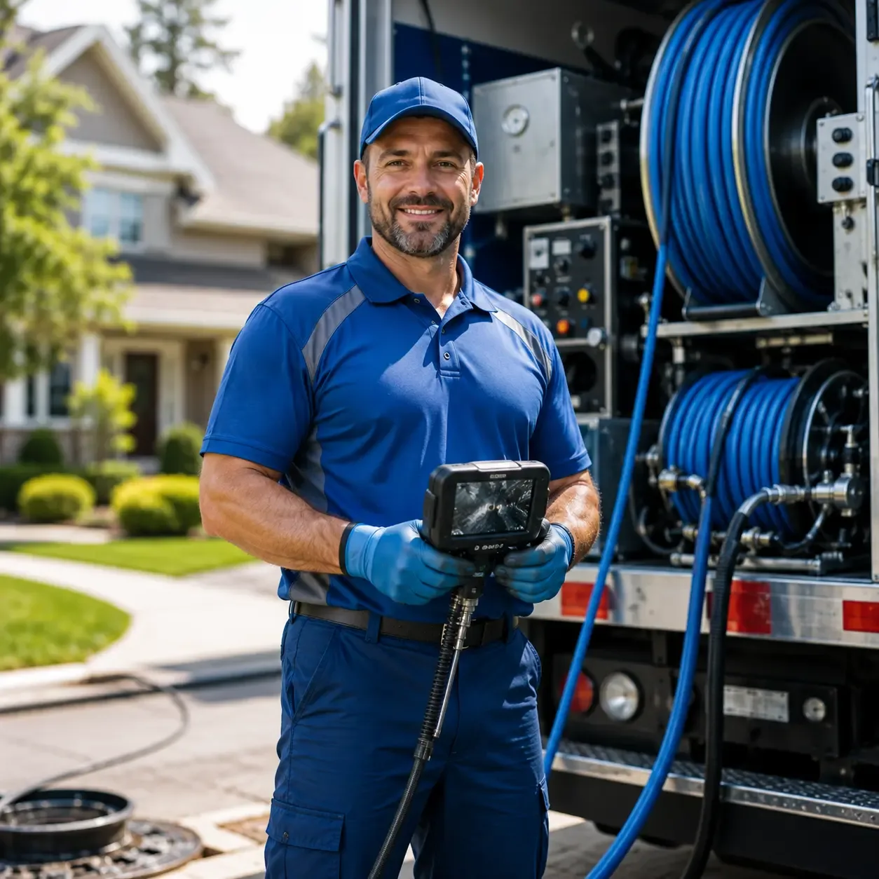 Local outdoor drain cleaning specialists in Breeding, KY